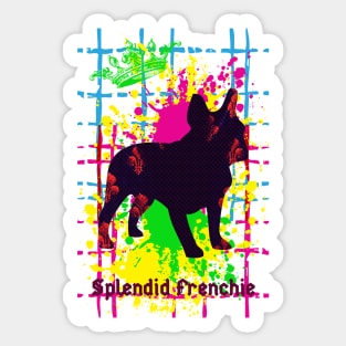 Splendid Frenchie Sticker